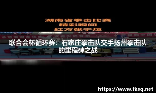联合会杯循环赛：石家庄拳击队交手扬州拳击队的里程碑之战